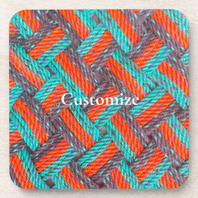 Posavasos Mat Thunder_Cove de Rope Náutico (Frente)