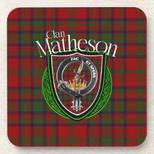Matheson Scottish Clan Tartán y Escudo
