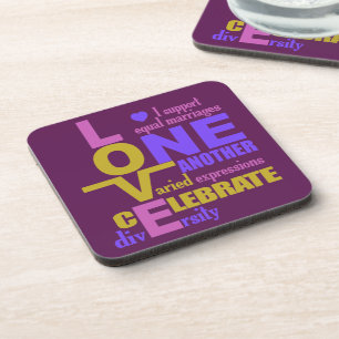 Posavasos Matrimonio igualitario / Máster personalizado de a