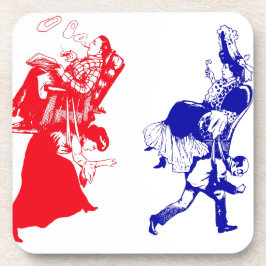 Posavasos matrimonio victoriano divertido