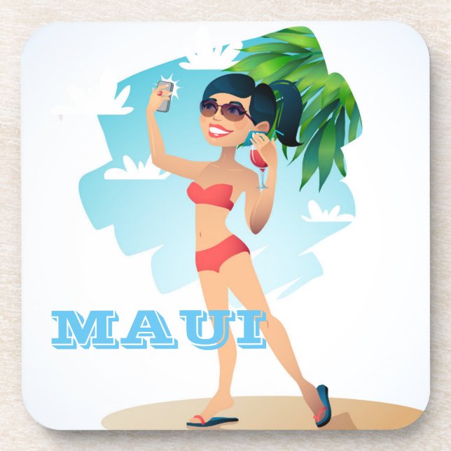 Posavasos Maui Chica Coaster Set (Frente)