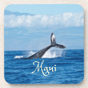 Posavasos Maui Hawaii Ocean Whale Tail