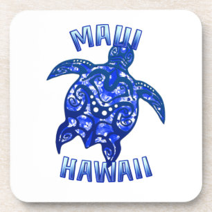 Posavasos Maui Hawaii Vacaciona a tortuga tribal