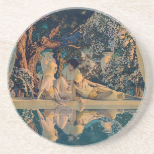 Posavasos Maxfield Parrish El Jardín de Alá 1918 Arte Fino