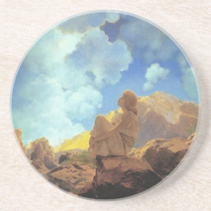 Posavasos Maxfield Parrish Mañana 1922 Nube Azul Arte Fino
