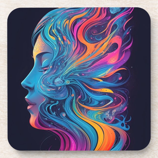 Posavasos Máxima mujer maximalista potencial (Frente)