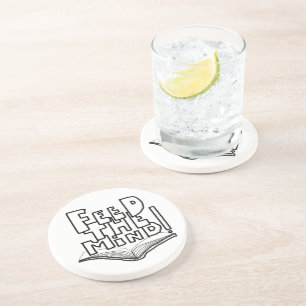 Posavasos MAZIPOODLES Alimenta La Mente 077