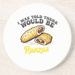 Posavasos Me dijeron que habría una comida divertida en runz