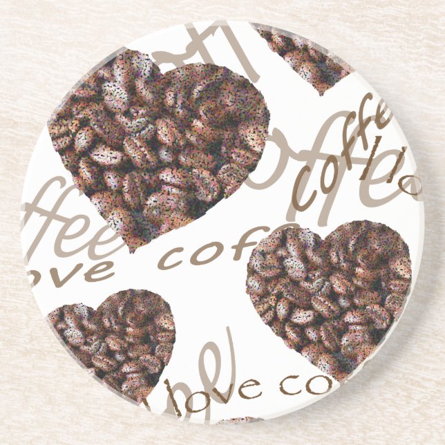 Posavasos "¡Me encanta el café!" (Frente)