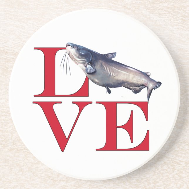 Posavasos Me Encanta El Catfish (Frente)