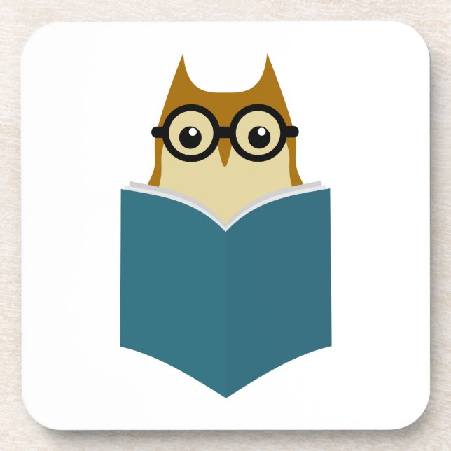 Posavasos Me encanta leer (Frente)