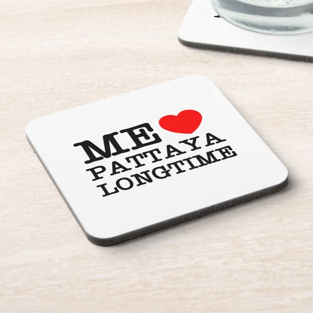 POSAVASOS ME ENCANTA PATTAYA DURANTE MUCHO TIEMPO (Lado Izquierdo)