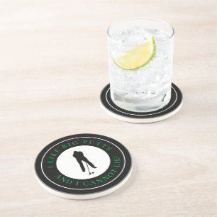 Posavasos Me gustan los deportes de golf con grandes golpes