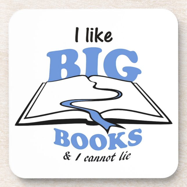 Posavasos Me gustan los Grandes Libros (Frente)