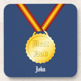 Posavasos Medalla al Mejor Papá Día del Padre