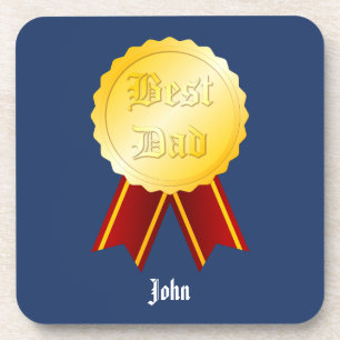 Posavasos Medalla Cinta Mejor Papá Día del Padre