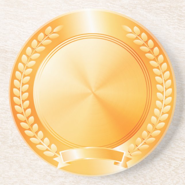 Posavasos Medalla de honor del oro (Frente)