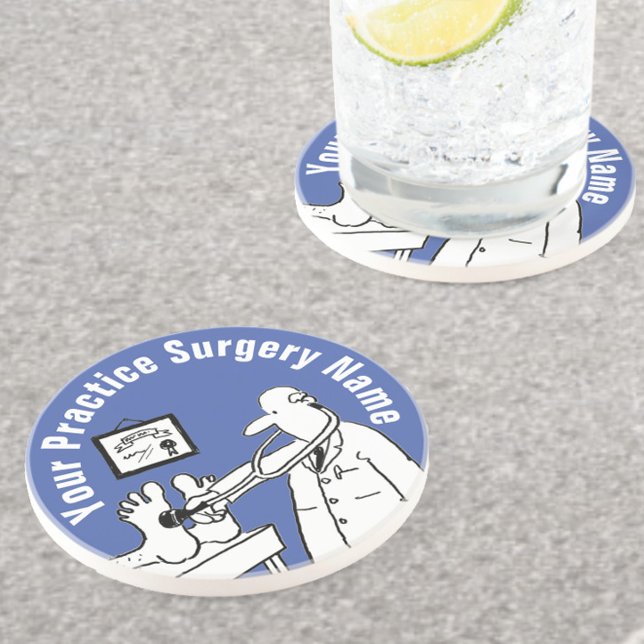 Posavasos Médica divertido con Stethoscope Coaster (Subido por el creador)
