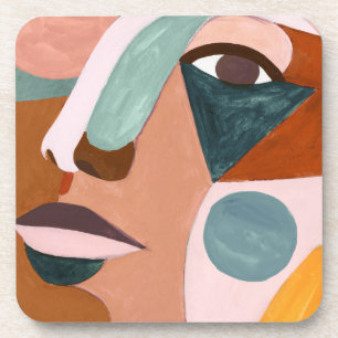 Posavasos Medio rostro de Geo