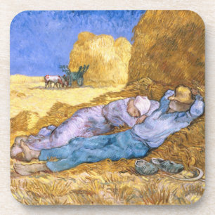 Posavasos Mediodía de Vincent van Gogh el , la siesta,