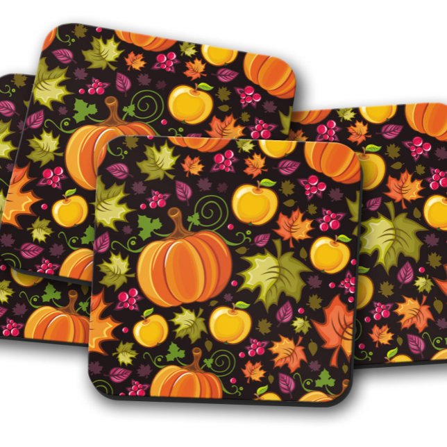 Posavasos Medley de calabaza otoñal | Pascua de bebida de co (Subido por el creador)