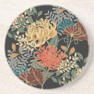 Posavasos Mehndi Tracery Tile: Diseño étnico sin problemas