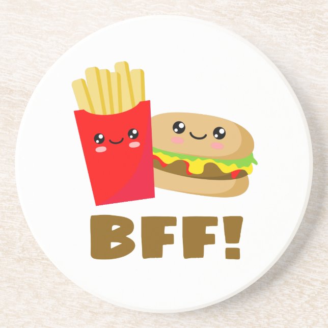 Posavasos Mejor Amigos para siempre (Frente)