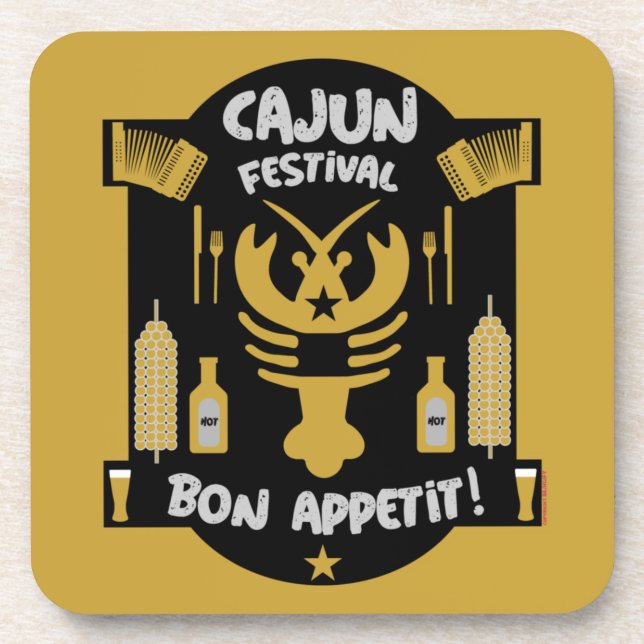 Posavasos Mejor Cooks Cajun (Frente)