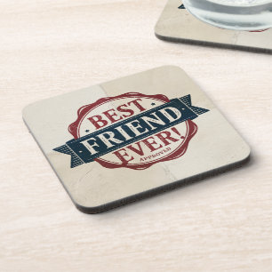 Posavasos Mejor diseño de texto aprobado por Amigo
