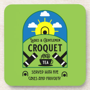 Posavasos Mejor juego de croquet divertido