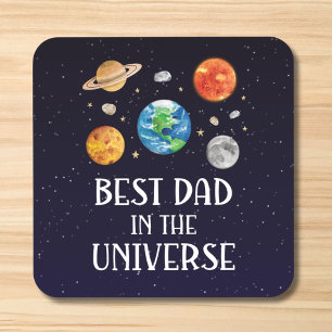 Posavasos Mejor Papá del Universo Frase Divertida Día del Pa