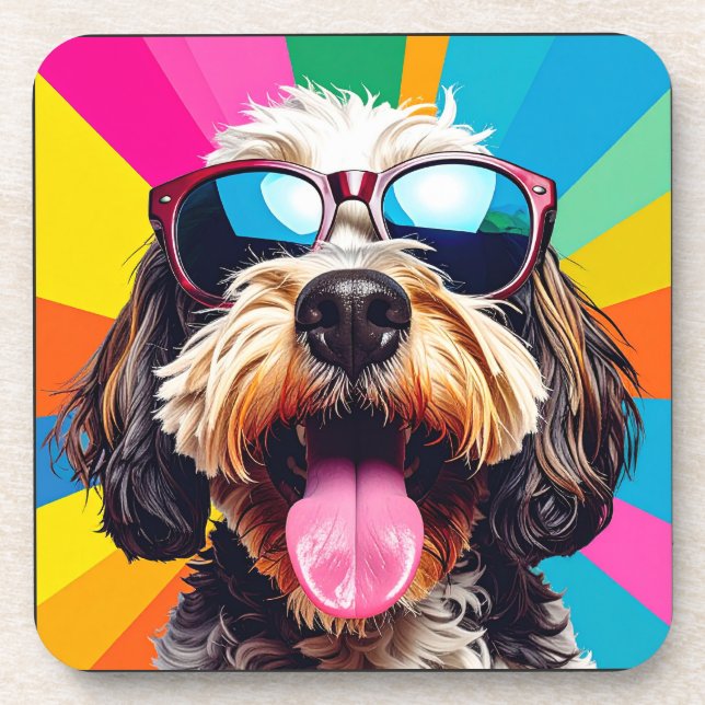 Posavasos Mejor perro (Frente)