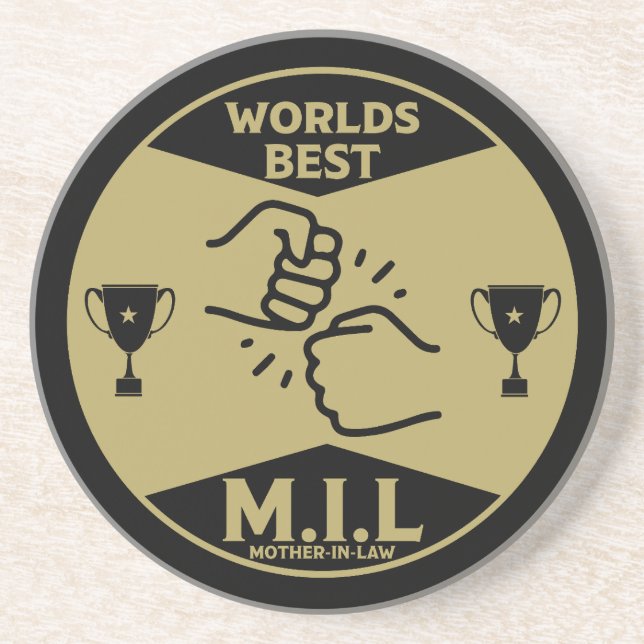 Posavasos Mejor Suegra del Mundo (Frente)