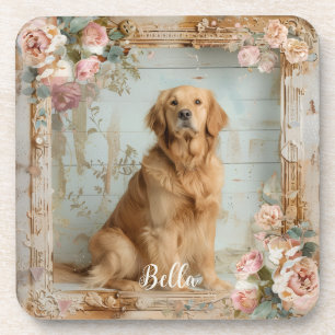 Posavasos Mejores Amigas Mamá Perro Labrador