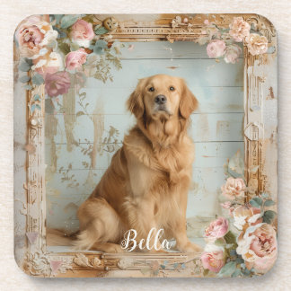Posavasos Mejores Amigas Mamá Perro Labrador 
