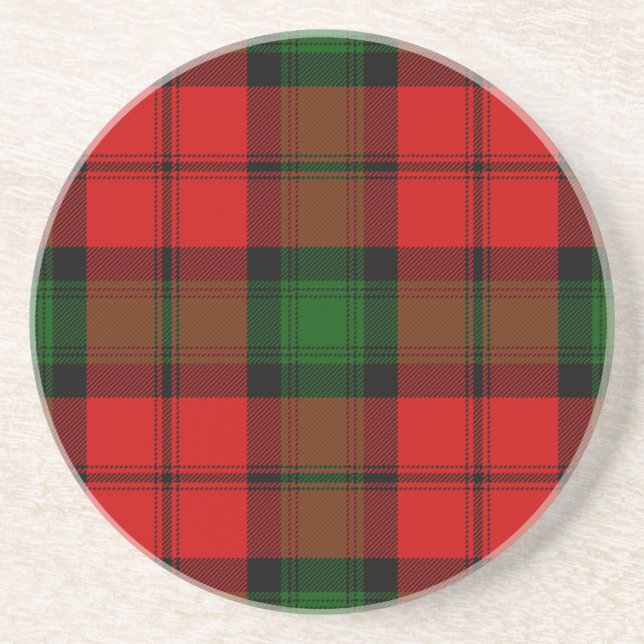 Posavasos Melocotonus tartan (Frente)