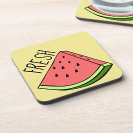 Posavasos Melón de agua fresca Astras plásticas con espalda