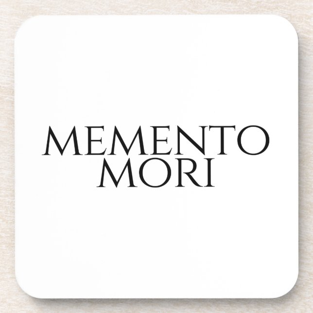 Posavasos Memento Mori (Frente)