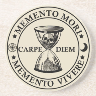 Posavasos memento mori vivere