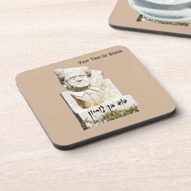 Posavasos Memorial de David Ben-Gurion (Lado Izquierdo)