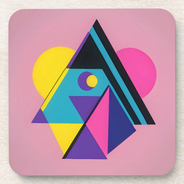 Posavasos Memphis Design Dwelling (Frente)