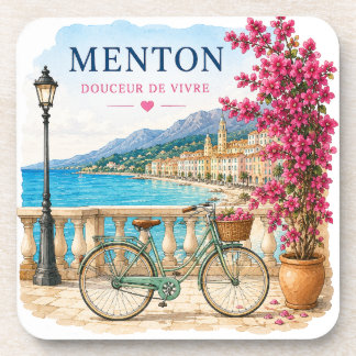 Posavasos Menton French Riviera bicycle coasters