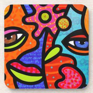 Posavasos "Mercado de la flor "