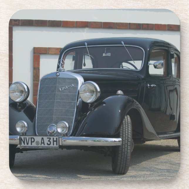 Posavasos mercedes antiguo 3 (Frente)