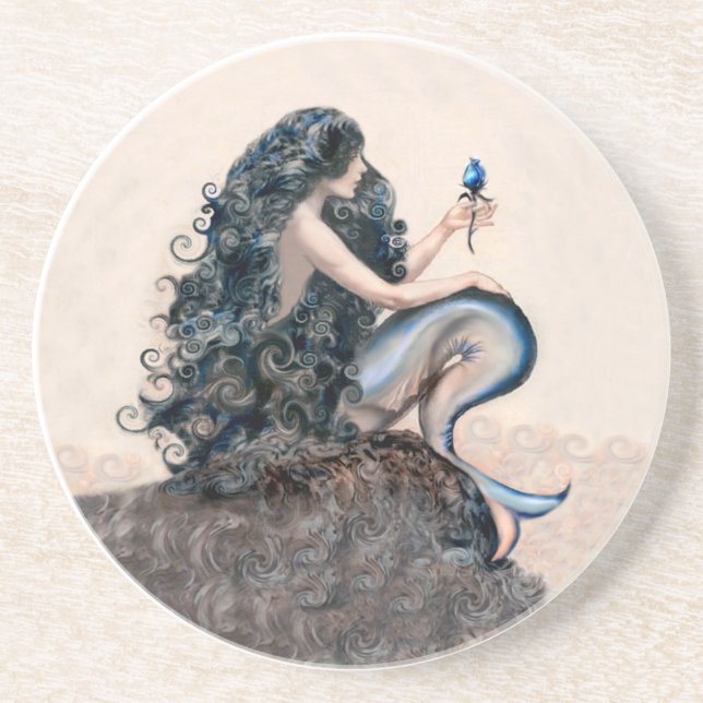 Posavasos Mermaid Mermaids Fantasy Master (Frente)
