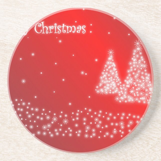 Posavasos Merry Christmas Coaster (Frente)