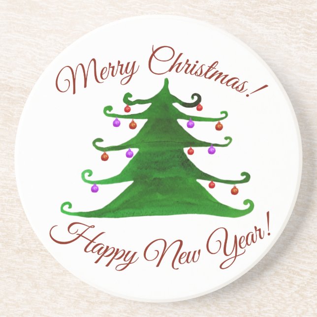 Posavasos Merry Christmas Coasters (Frente)