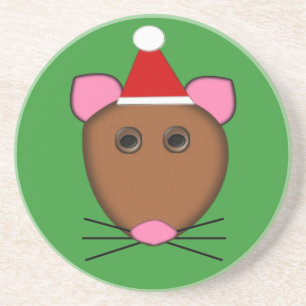 Posavasos Merry Christmas Mouse Coasters