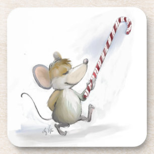 Posavasos Merry Mouse Moe Cork Coaster