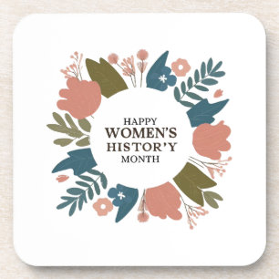 Posavasos Mes de la historia de la mujer
